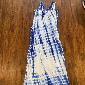 KERSH- Tie-dye maxi dress
